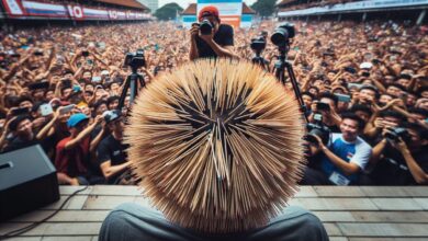 Američan si do vousů zapíchl 3500 párátek. Stal se tak světovým rekordmanem