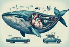 Artérie plejtváka obrovského jsou tak široké, že by jimi proplavalo dítě