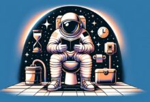 Astronauti ve vesmíru nepoznají, že se jim chce na záchod