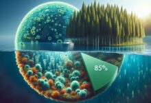 Až 85 % kyslíku v atmosféře pochází ze sinic a řas