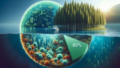 Až 85 % kyslíku v atmosféře pochází ze sinic a řas