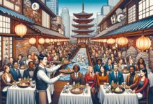 Japonské restaurace v New Yorku zavádějí zákaz spropitného