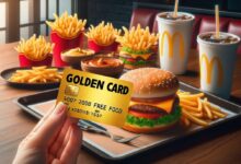 McDonald's rozdává zlaté karty, se kterou máte navždy jídlo zdarma