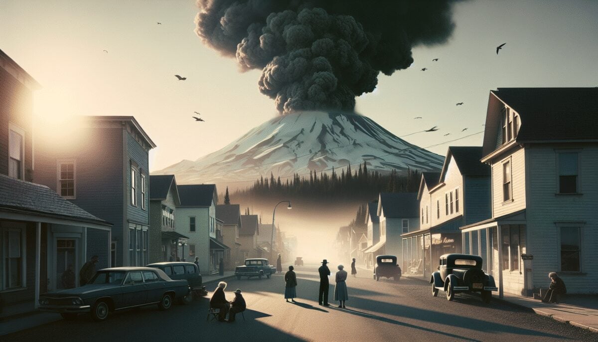 Na Aljašce v roce 1974 začalo kouřit ze sopky. Šlo ale jen o aprílový žert