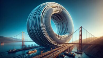 Na Golden Gate Bridge byly použity největší kdy vyrobené kabely, které by 3x obmotaly Zemi