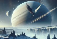 Na Titanu, největším měsíci Saturnu, bychom mohli s nasazenými křídly létat