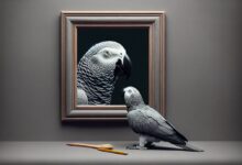 Papoušek Alex je jediné zvíře, které se kdy zeptalo na existenciální otázku. Zeptal se na svoji barvu