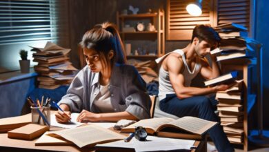 Příliš mnoho domácích úkolů zhoršuje zdraví i známky studentů