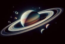 Prstence a některé měsíce Saturnu jsou mladší než dinosauři