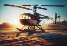 První helikoptéry měly vrtule vyrobené ze dřeva