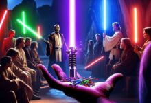 Samuel L. Jackson si pro roli ve Star Wars vyžádal fialový světelný meč, aby byl vidět v bitvách