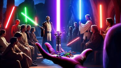 Samuel L. Jackson si pro roli ve Star Wars vyžádal fialový světelný meč, aby byl vidět v bitvách
