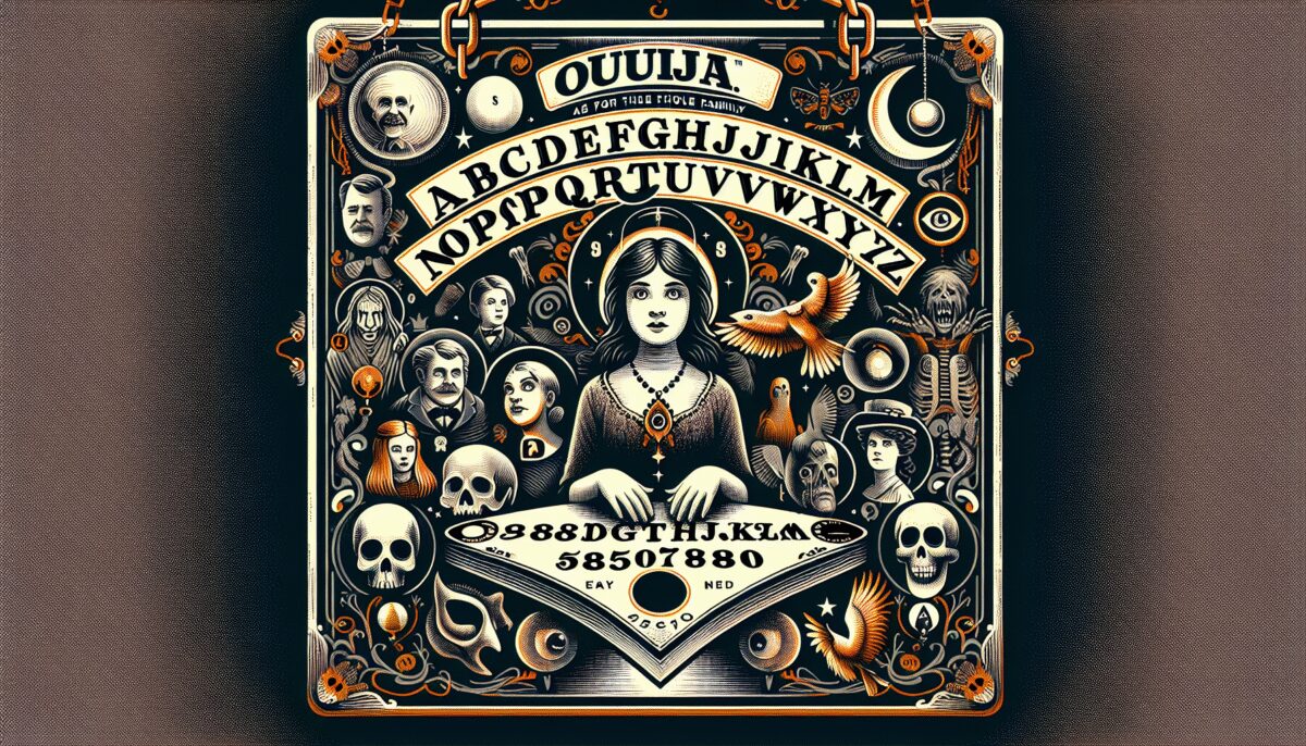 Tabulka Ouija dostala jméno tak, že se tvůrci desky zeptali, jak se má jmenovat Tabulka Ouija dostala jméno tak, že se tvůrci desky zeptali, jak se má jmenovat