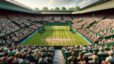Tenistům na Wimbledonu nesmí uklouznout sprosté slovo. A to ani v rodném jazyce