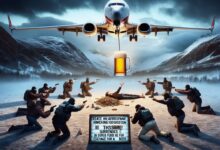 Únosce letadla v Norsku se v roce 1985 vzdal výměnou za pivo