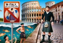 V Itálii nesmí muži nosit sukni na veřejnosti