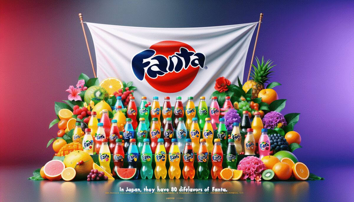 V Japonsku mají 80 příchutí Fanty V Japonsku mají 80 příchutí Fanty
