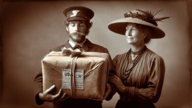 V roce 1913 bylo v USA legální posílat děti poštou