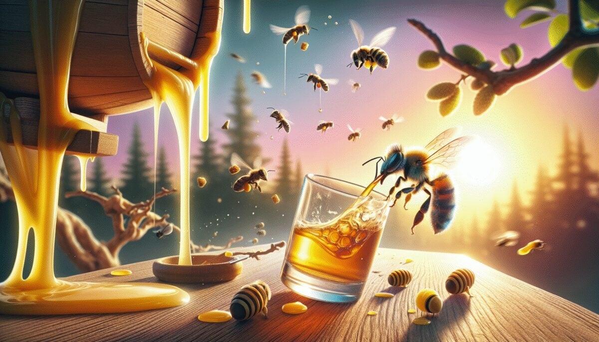 Včely se mohou opít z fermentované mízy ze stromů