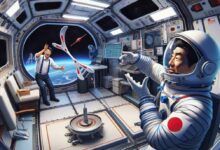 Vrátí se bumerang hozený ve vesmíru?