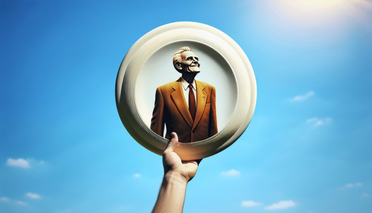 Vynálezce frisbee nechala po smrti rodina proměnit ve frisbee