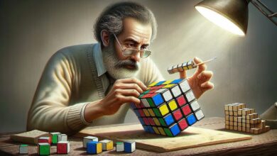 Vynálezci Rubikovy kostky trvalo měsíc, než svůj vlastní hlavolam vyřešil