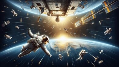 Astronauti ve vesmíru nejsou ve stavu beztíže kvůli nulové gravitaci, ale díky neustálému volnému pádu