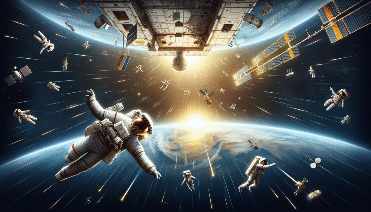 Astronauti ve vesmíru nejsou ve stavu beztíže kvůli nulové gravitaci, ale díky neustálému volnému pádu Astronauti ve vesmíru nejsou ve stavu beztíže kvůli nulové gravitaci, ale díky neustálému volnému pádu