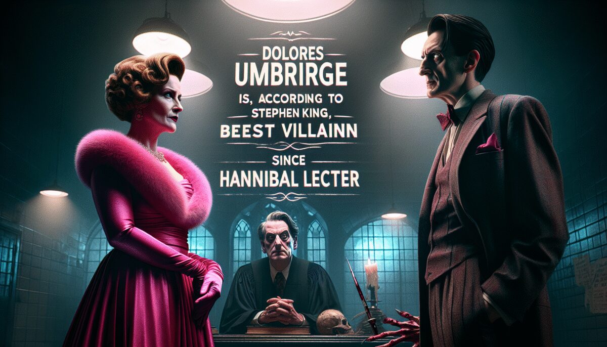 Dolores Umbridge je podle Stephena Kinga nejlepším záporákem od Hannibala Lectera Dolores Umbridge je podle Stephena Kinga nejlepším záporákem od Hannibala Lectera