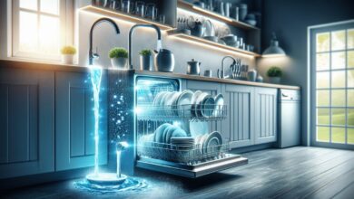 Myčka spotřebuje 7x méně vody, než mytí nádobí pod tekoucí vodou